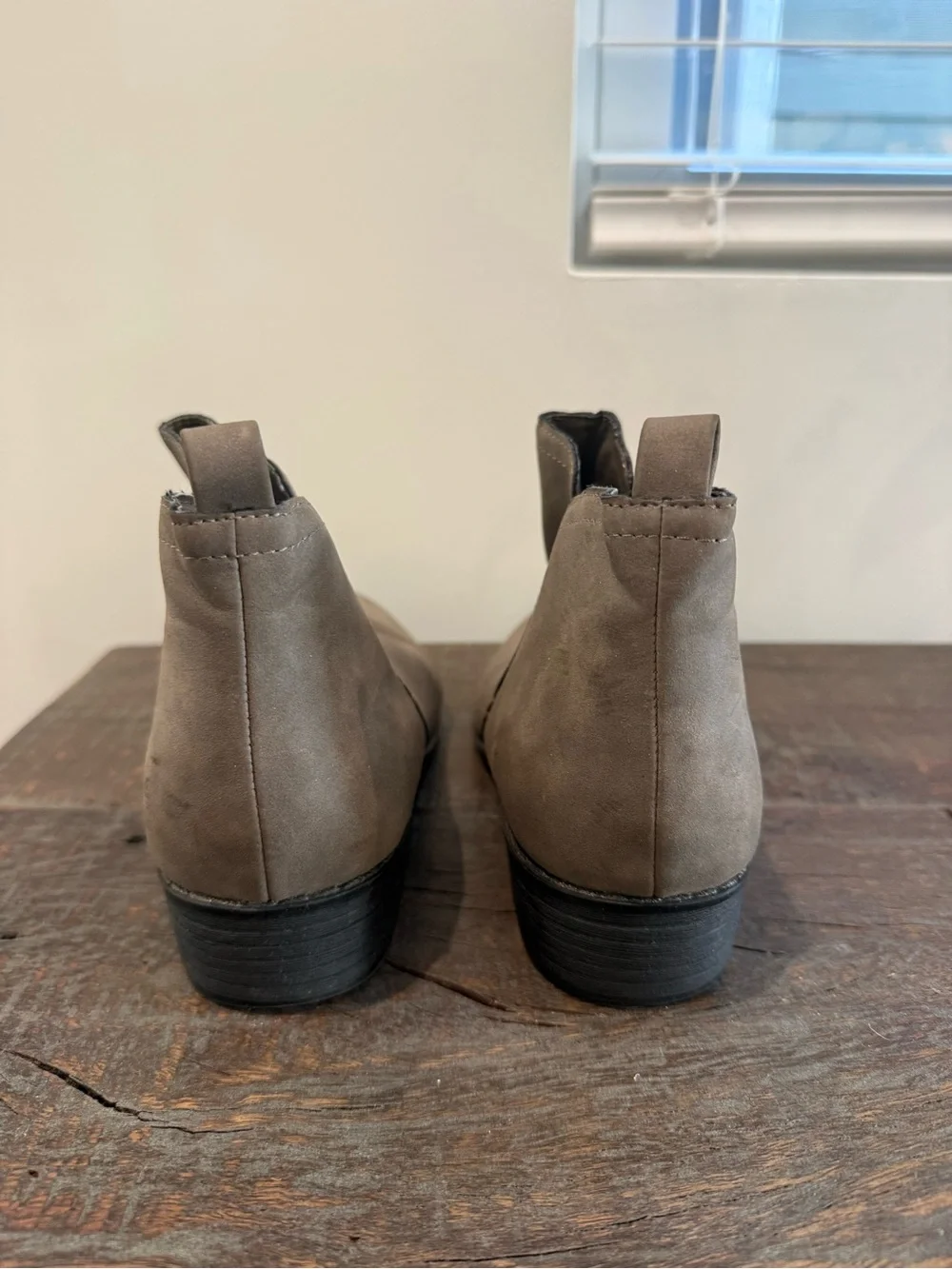 American Rag Women’s Taupe Suede Chelsea Boots - Neutral Taupe